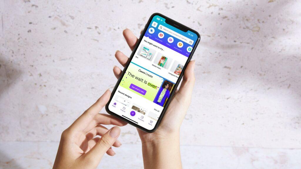 canva on my iphone