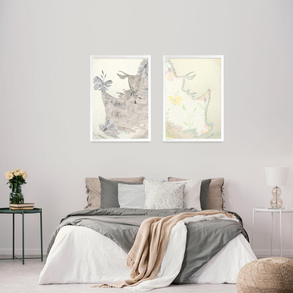 תמונות לחדר שינה